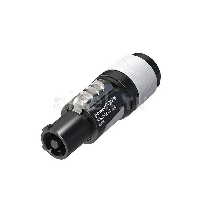 NEUTRIK NAC3FXXB-W-S разъём PowerCON 2