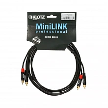 Klotz KT-CC300 кабель RCA–RCA, 3 м