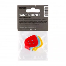 Herco HE113P Thumbpick Heavy 3Pack медиатор-коготь, целлулоид, 3 шт 2