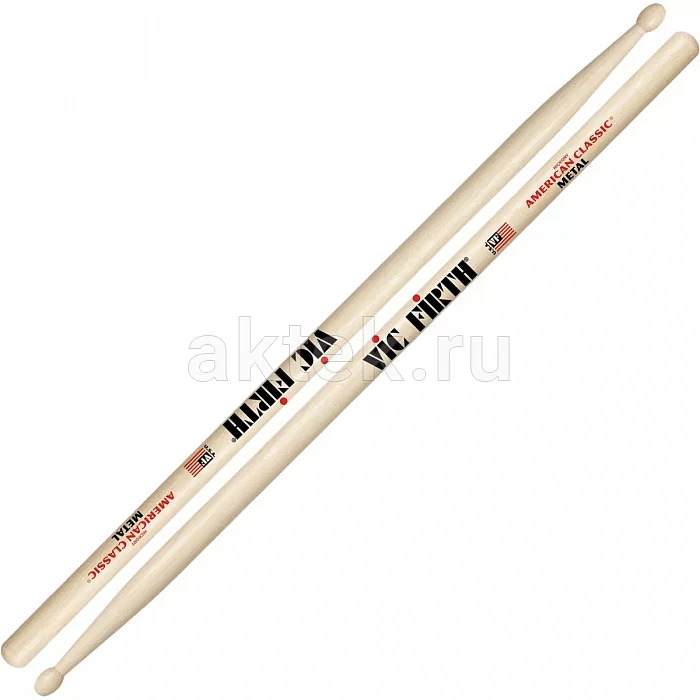 Vic Firth Metal (CM) барабанные палочки, орех 4