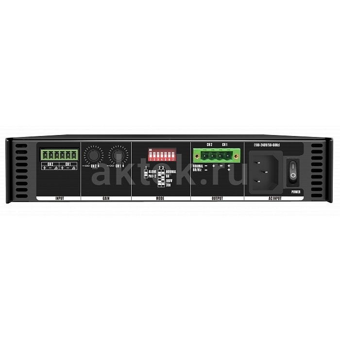 Audiocenter Artist T2.4V компактный 2-канальный усилитель класса D 2