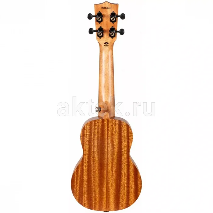 Flight NUS500 укулеле, сопрано, верхняя дека из массива красного дерева 3