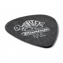 Dunlop 488P073 Tortex Pitch Black Standard медиаторы, 0,73 мм 2
