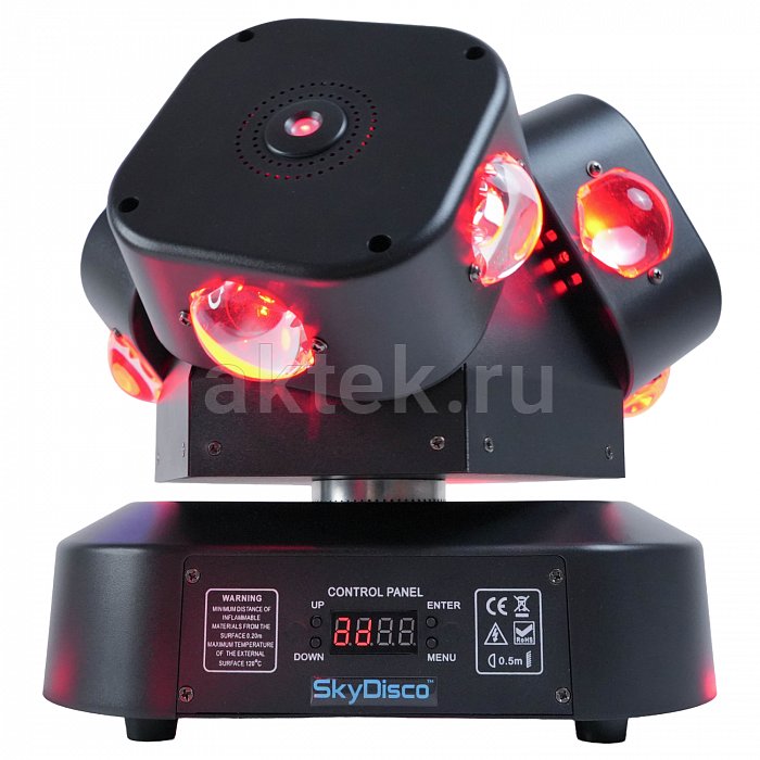 Профессиональная вращающаяся голова SkyDisco MH60 12