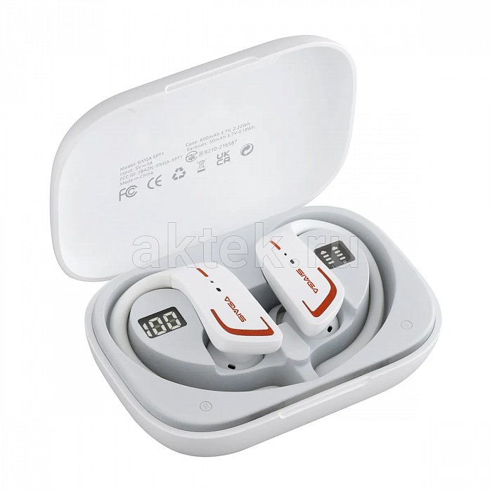 Вставные наушники SIVGA SPT1 white
