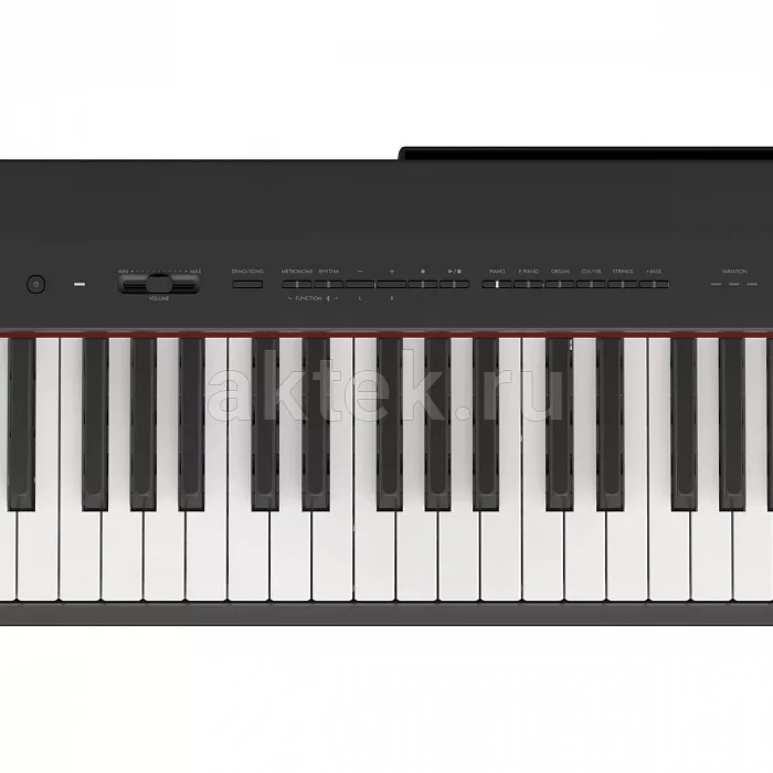 Yamaha P-225B цифровое пианино, 88 клавиш, 192 голоса, 24 тембра 4