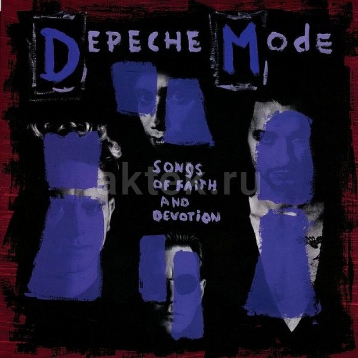 Виниловая пластинка DEPECHE MODE - SONGS OF FAITH AND DEVOTION BLACK VINYL 12"