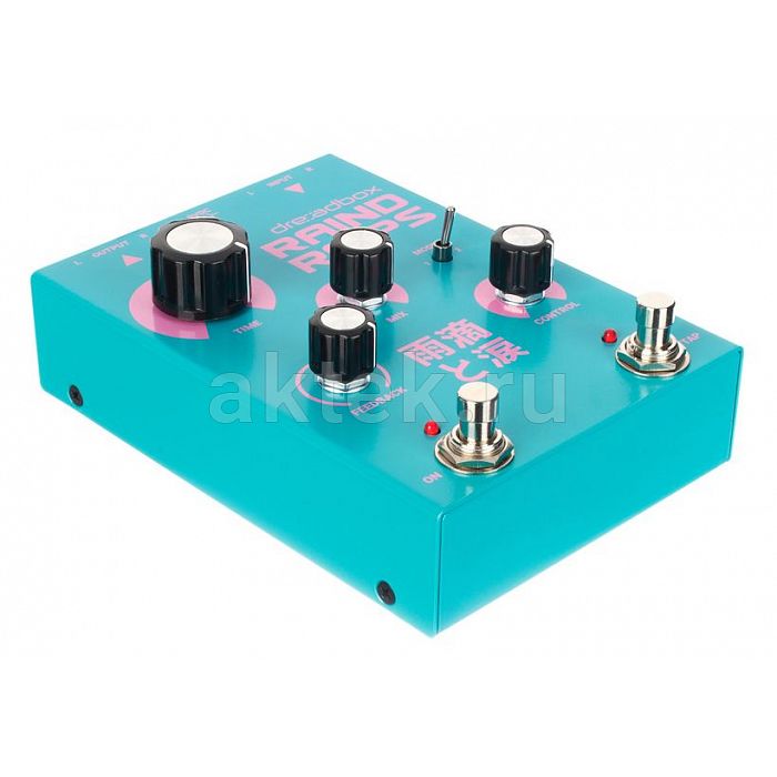 Гитарная педаль реверберации и задержки Dreadbox Raindrops 8