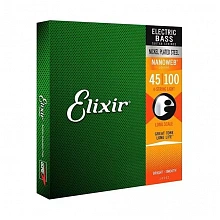 Elixir 14052 NanoWeb струны для бас-гитары, 45-100 2 Elixir 14052 NanoWeb струны для бас-гитары, 45-100 2