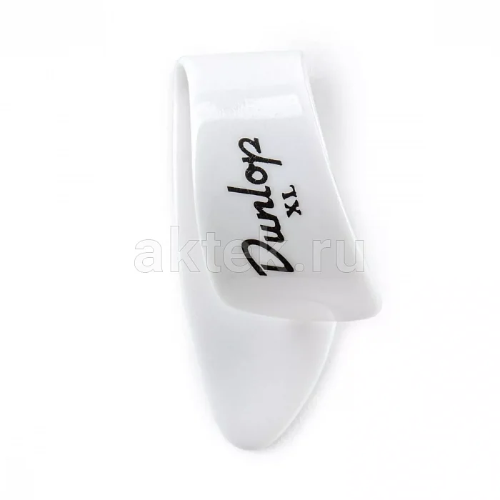 Dunlop 9004P Plastic Thumbpick White 4Pack медиаторы-когти, жёсткие, 4 шт 3
