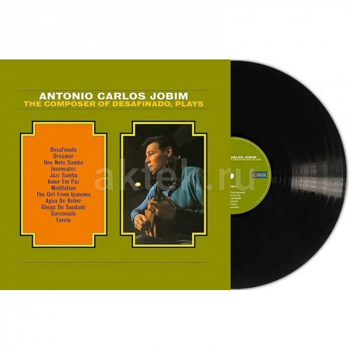 Виниловая пластинка ANTONIO CARLOS JOBIM - THE COMPOSER OF DESAFINADO BLACK VINYL 12"