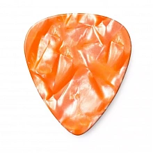 Dunlop 483P08HV Celluloid Orange Pearloid Heavy медиаторы, целлулоид, 12 шт 2