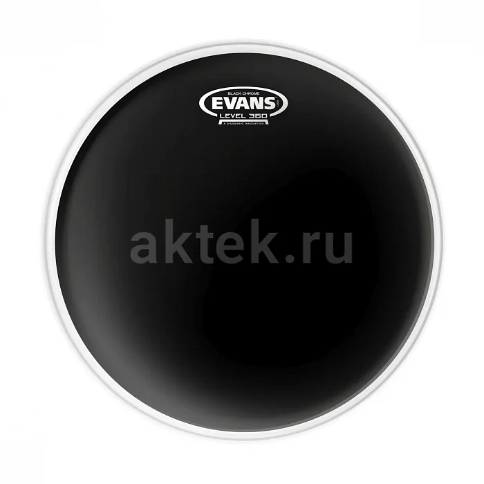 Evans TT12CHR Black Chrome 12" барабанный пластик