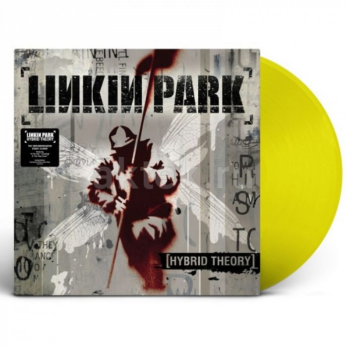 Виниловая пластинка LINKIN PARK - HYBRID THEORY 180 GRAM TRANSLUCENT YELLOW VINYL 12" 2