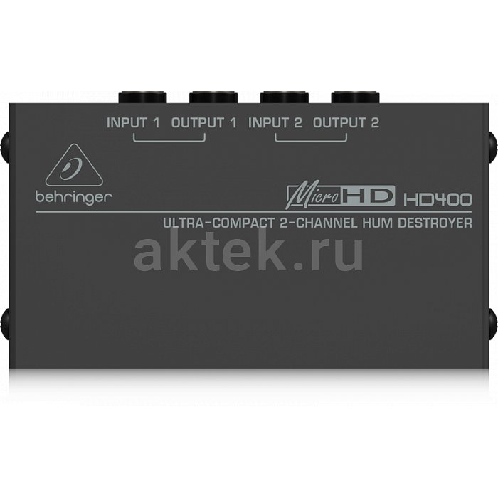 Behringer HD400 2-канальный подавитель сетевого фона и шумов/ 3