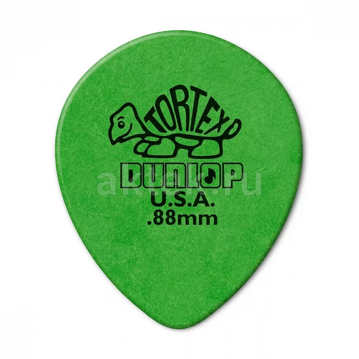 Dunlop 413R088 Tortex Teardrop 72Pack медиаторы, 72 шт
