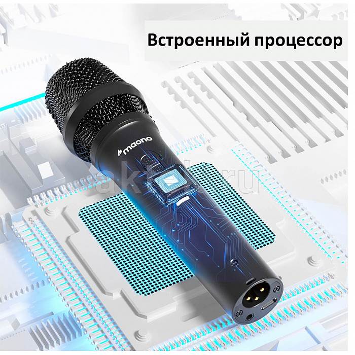 Maono AU-HD300S USB/XLR-микрофон динамический кардиоидный с кнопкой 3