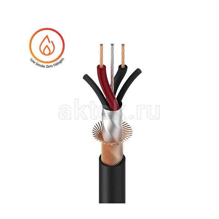 ROXTONE DMX001L-LSZH/FRNC/1m кабель DMX 512, 1 м, 2×0,22 мм² 2