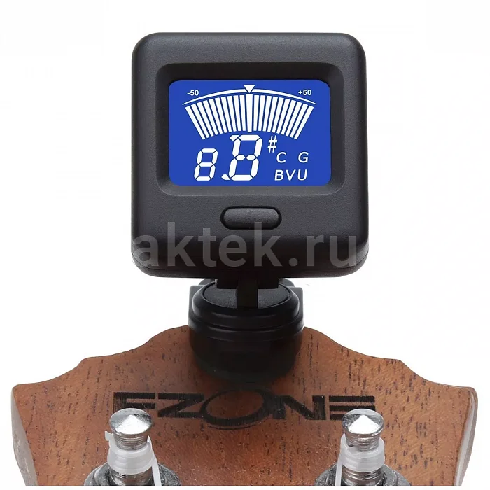 FZONE MN-5 хроматический клип-тюнер, пять режимов, калибровка 430–450 Гц 2