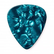 Dunlop 483P11MD Celluloid Turquoise Pearloid Medium медиаторы, целлулоид, 12 шт 3