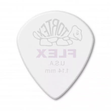 Dunlop 466P114 Tortex Flex Jazz III медиаторы, 1,14 мм 3