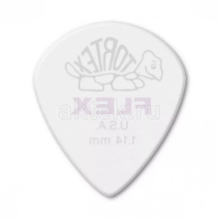 Dunlop 466P114 Tortex Flex Jazz III медиаторы, 1,14 мм 3