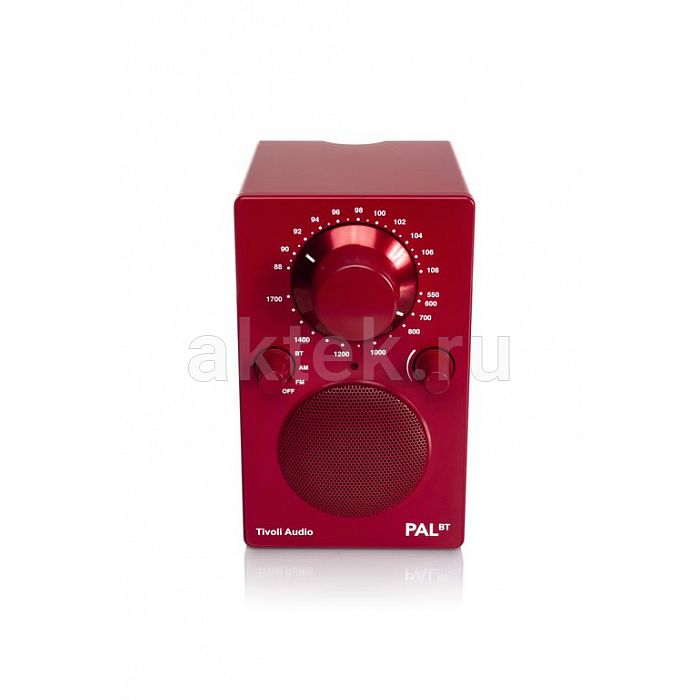 Tivoli PAL BT Red портативный Bluetooth-радиоприёмник с аккумулятором 7