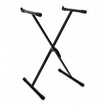 AuraSonics KS1 клавишная стойка X-образная, высота 30-95см