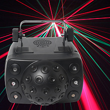 Лазерная цветомузыка полноцветная SkyDisco Laser Show RGB 2