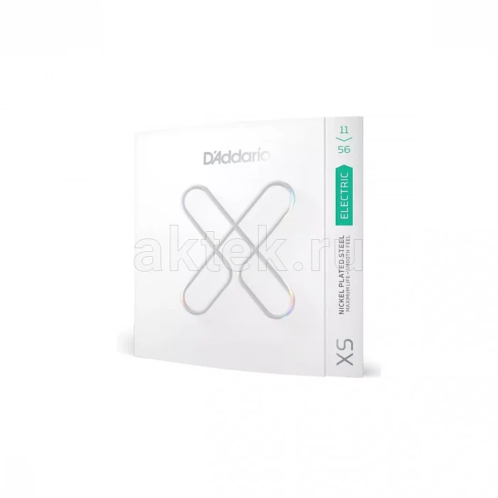 D'Addario XSE1156 комплект струн, калибр 11-56, обмотка из никелированной стали