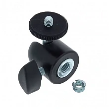 K&M 19695-100-55 переходник-держатель 3/8″–1/4″ для микрофонной стойки 2
