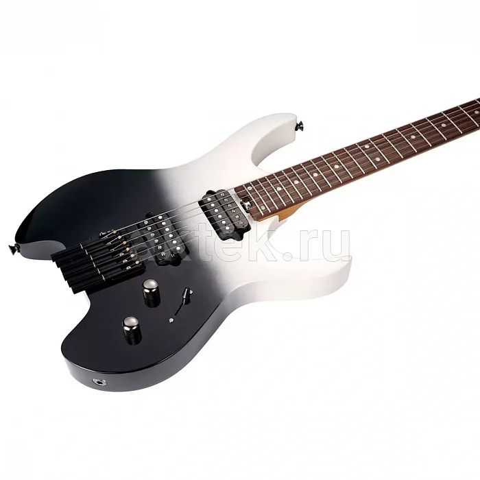 Mooer MHL50 Black White Gradient электрогитара, 24 лада 2