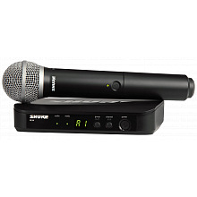 SHURE BLX24E/SM58 K3E радиосистема, 606–638 МГц