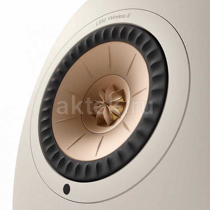 KEF LS50 Wireless II Sand Shell беспроводная акустика, Wi-Fi, бежевый 5