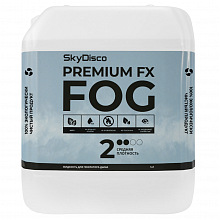 Жидкость для дым-машин SkyDisco Premium FX FOG 2 среднего рассеивания, с ароматом мяты, 5л