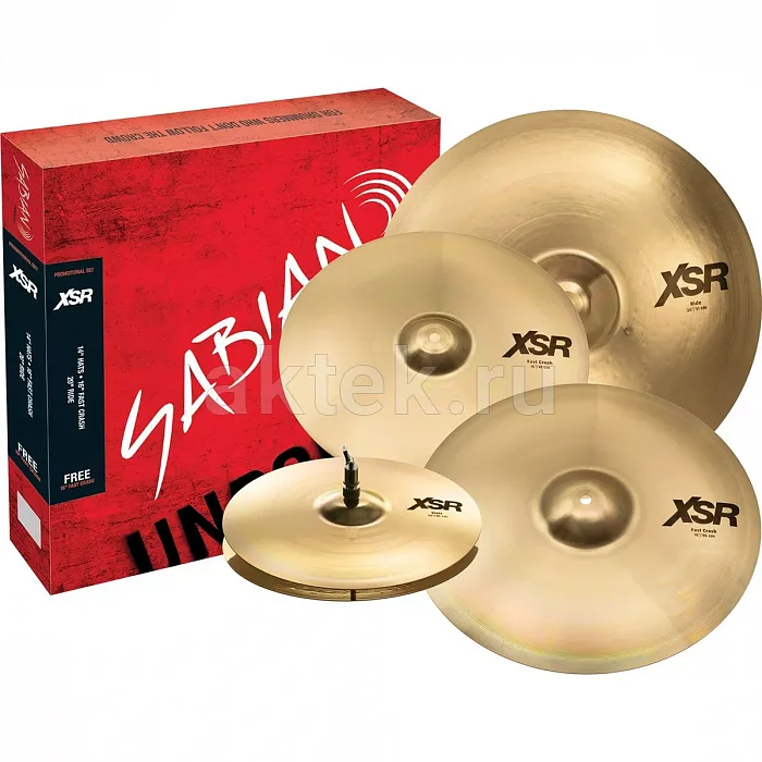 Sabian XSR Promotional Performance Set тарелки Hi-Hat/Crash/Ride 14″/16″/18″/20″ ударной установки
