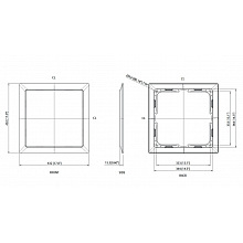 Tannoy CMS 1201 GRILLE ASSEMBLY защитная решетка для потолочной 2