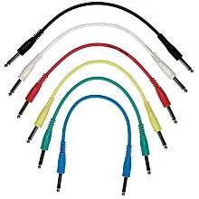 Rockcable RCL30030 D5 комплект 6 патч-кабелей Jack–Jack, 30 см