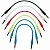 Rockcable RCL30030 D5 комплект 6 патч-кабелей Jack–Jack, 30 см