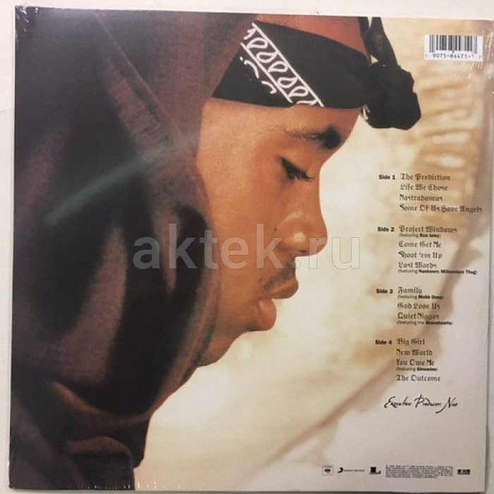 Виниловая пластинка NAS - NASTRADAMUS 180 GRAM BLACK VINYL 12" 2