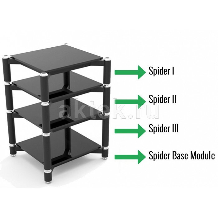 NorStone Spider 1 Bamboo стойка для Hi-Fi аппаратуры 2