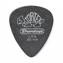 Dunlop 488P060 Tortex Pitch Black Standard медиаторы, 0,6 мм