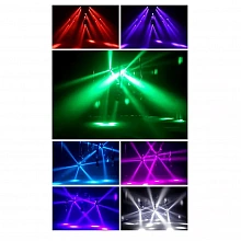 AstraLight LH-C056A вращающаяся голова Wash, 12 RGBW-светодиодов, DMX 3