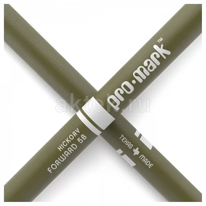 Pro Mark TX5BW-GREEN барабанные палочки, зеленый, орех 4