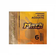 Markbass Twinkle Series DV6TWPB01152AC струны для акустической гитары, 11-52