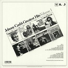 Виниловая пластинка JOHNNY CASH - GREATEST HITS, VOLUME 1 180 GRAM BLACK VINYL 12" 2