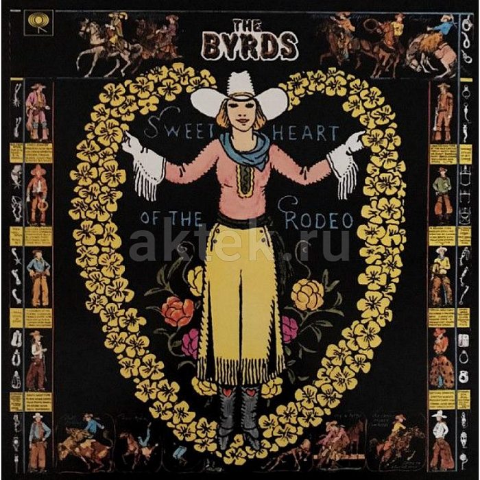 Виниловая пластинка THE BYRDS - SWEETHEART OF THE RODEO 180 GRAM BLACK VINYL 12"