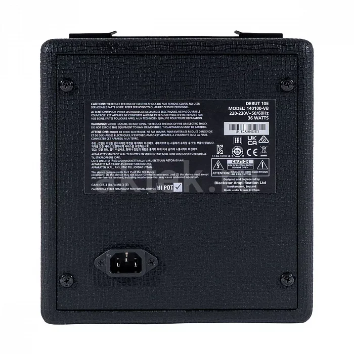 Blackstar Debut 10E BK чёрный гитарный комбоусилитель, 10 Вт, 2×3″ 4