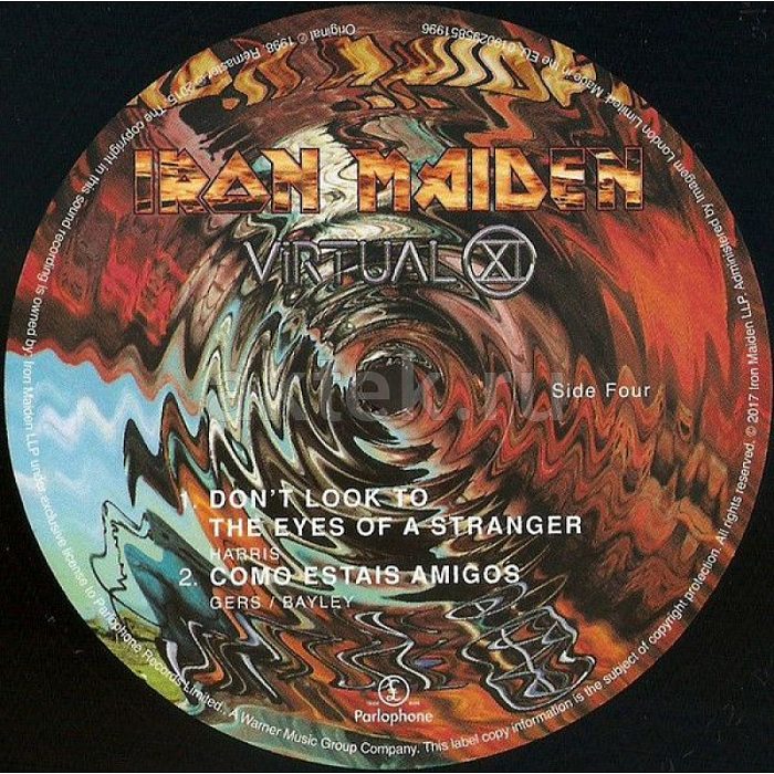 Виниловая пластинка IRON MAIDEN - VIRTUAL XI BLACK VINYL 12" 6