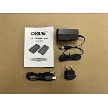 Digis EX-USB100-2 комплект передатчика и приёмника, 1×2, 100 м 2